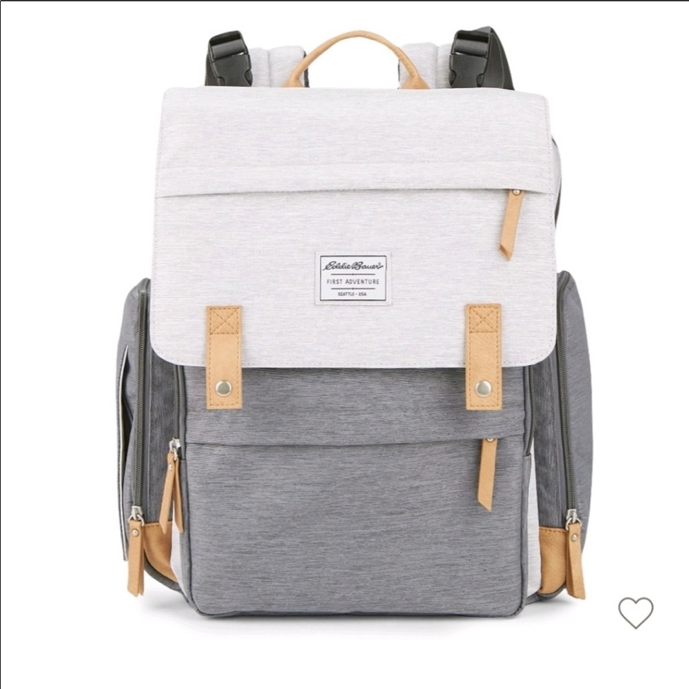 New Eddie Bouer Cascade Diaper Bag With Tags
